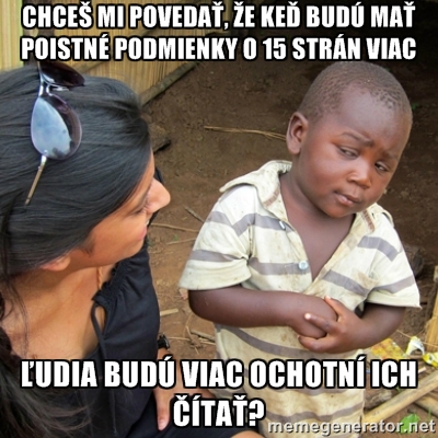 Veľké písmo - meme