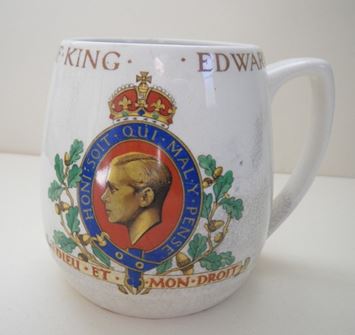 Edward VII, pohár na pamiatku korunovácie