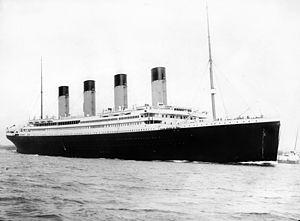 Parník Titanic 