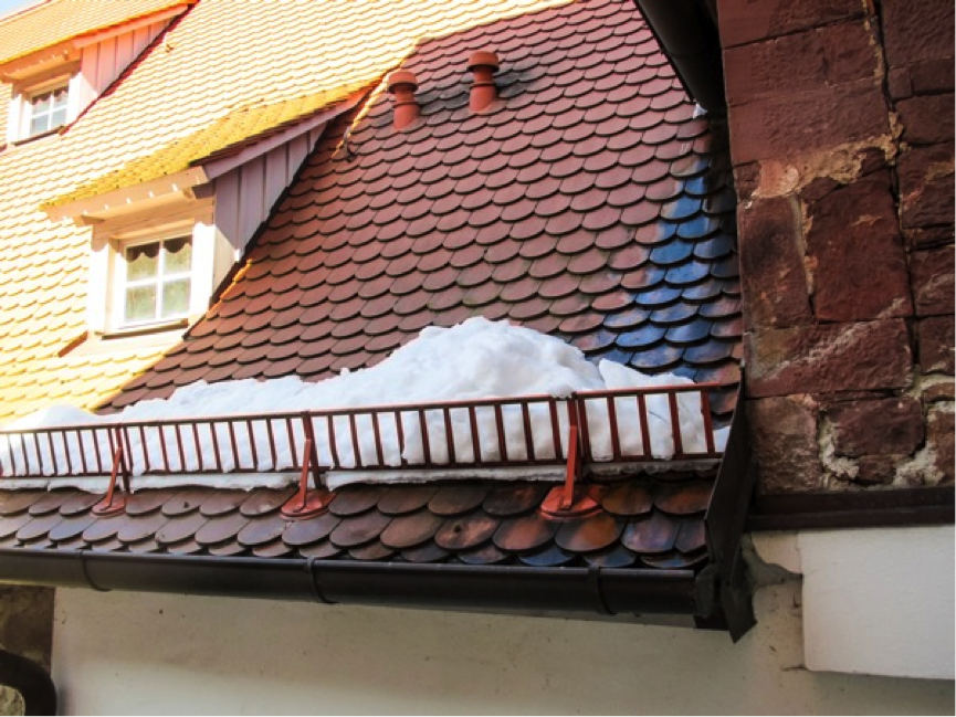 Sneh na streche