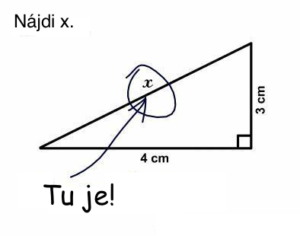 Vtip - matematika