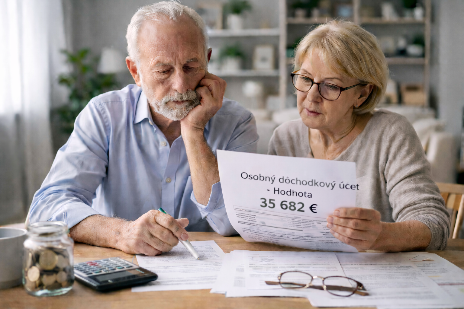 Prehodnocovanie dôchodkového účtu