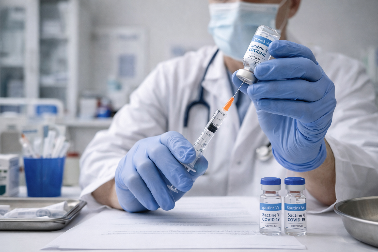 Príprava vakcíny Sputnik V