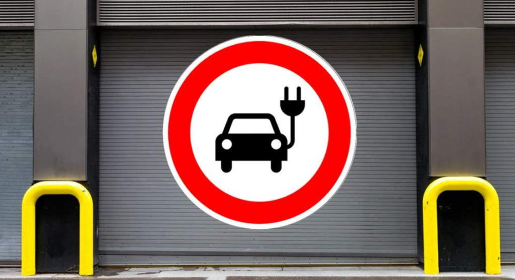 Zákaz vjazdu elektromobilov