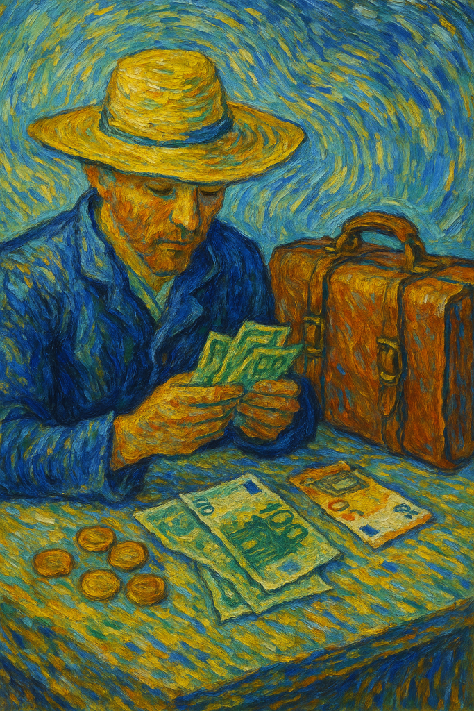 Vincent van Gogh - Peniaze na cestách