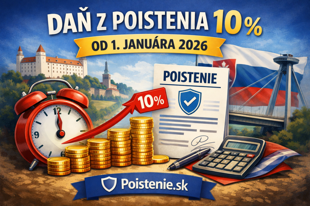 Zvýšenie dane z poistenia 10%